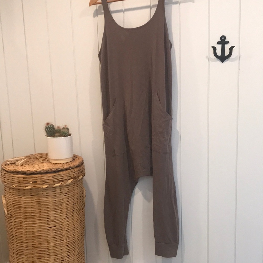Bicycle by Downtown Betty 
Casual Tan Jumpsuit